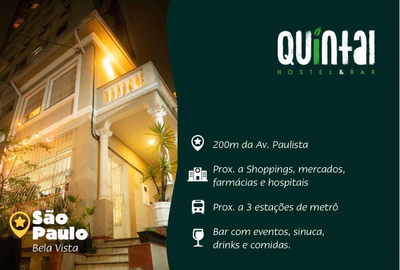 Quintal Hostel & Bar Sao Paulo Exterior photo